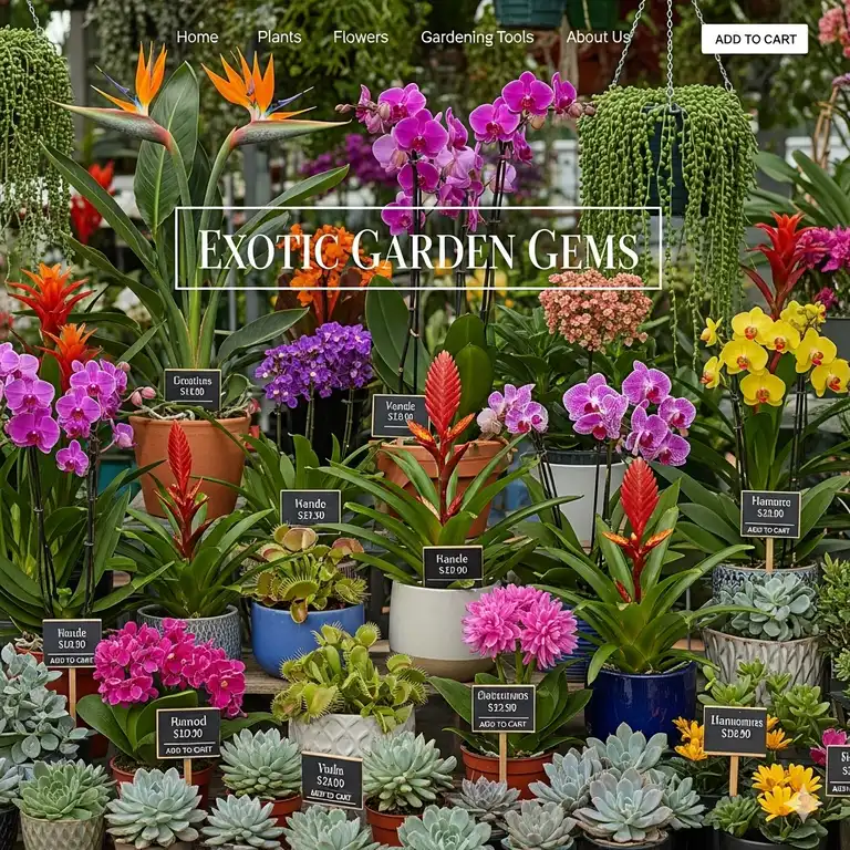 Exotische Gartenpflanzen Online Shop – 7 beste winterharte Exoten 2025