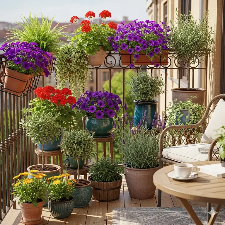 Gartenpflanzen im Topf für Balkon Und Terrasse – 7 Beste Sorten 2025
