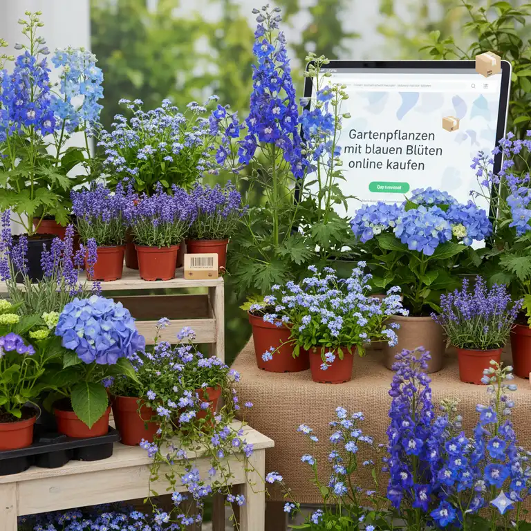 Gartenpflanzen mit blauen Blüten online: Die 7 besten Sorten 2025