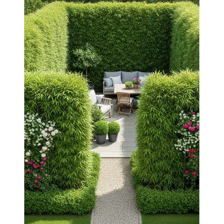 Schnell wachsende Gartenpflanzen für Sichtschutz: 7 Top-Lösungen 2025