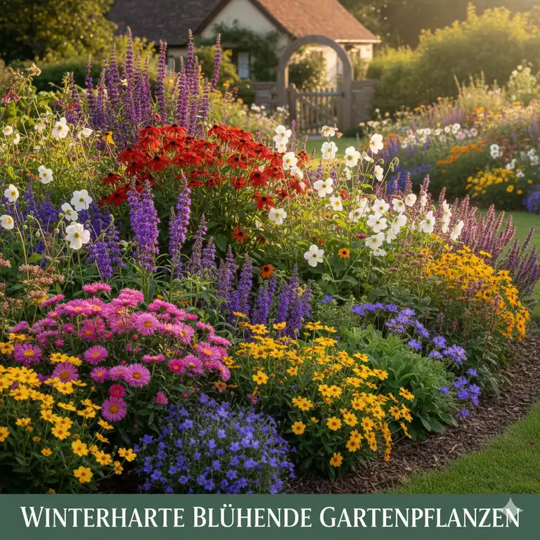 Winterharte blühende gartenpflanzen: 7 Top-Sorten für farbenfrohe Gärten