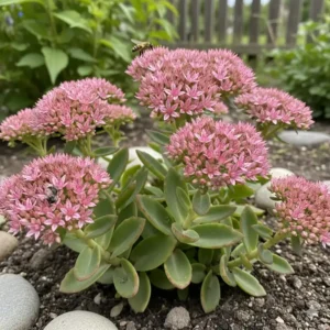 Nahaufnahme einer robusten Staude, die mit minimaler Pflege in einem Garten für pflegeleichte Gartenpflanzen für Anfänger gedeiht.
