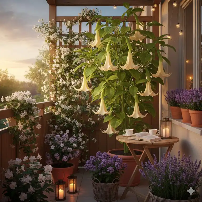 7 Duftende Balkonpflanzen für Abendstunden – Magischer Balkon 2025