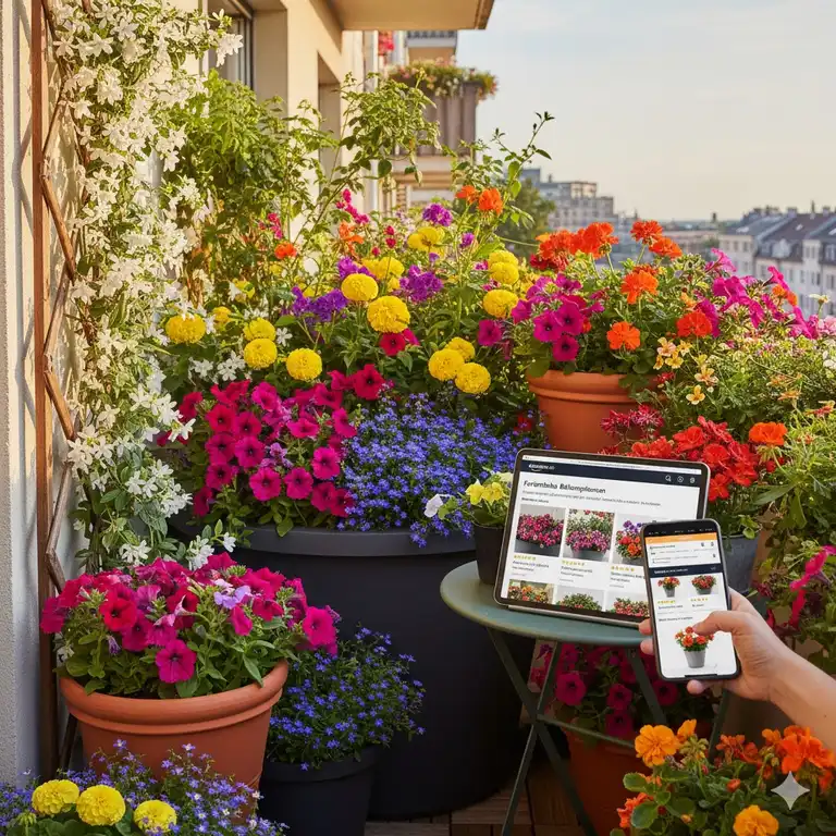 Farbenfrohe Balkonpflanzen kaufen Amazon – Der ultimative Guide 2025