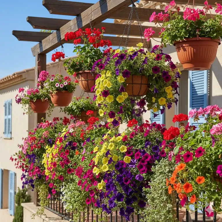 Hängende Balkonpflanzen für sonnige Lage: Die 7 besten Sorten 2025