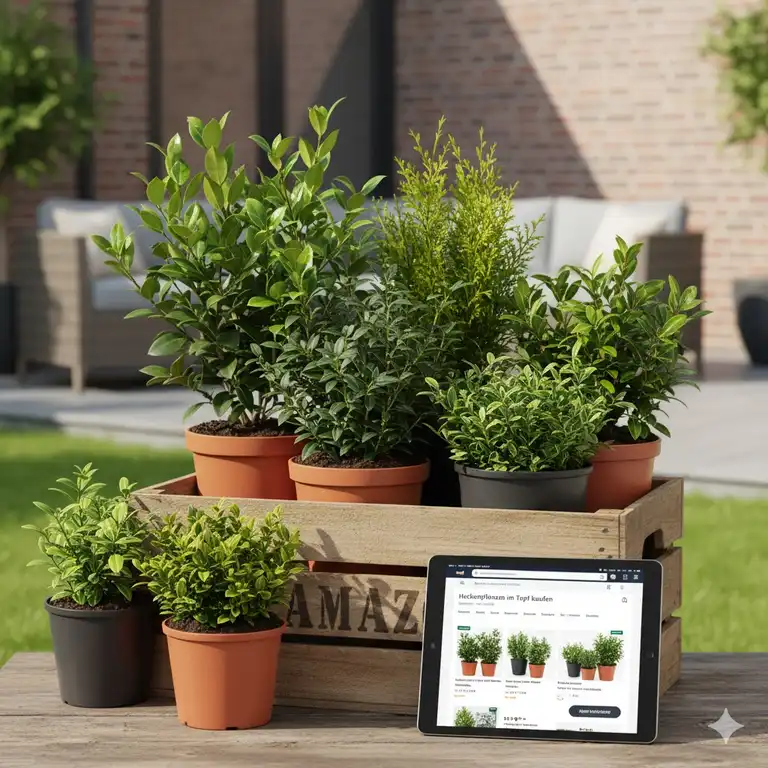 Heckenpflanzen im Topf kaufen Amazon: 7 beste Sorten 2025