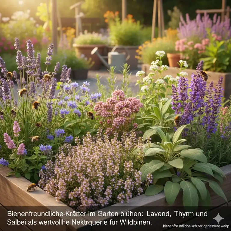 Kräuter für bienenfreundlichen Garten: 7 Top-Sorten 2025