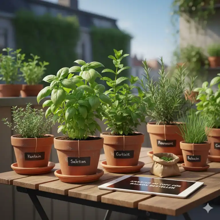 Kräuter im Topf für Balkon bestellen: 7 Bestseller 2025