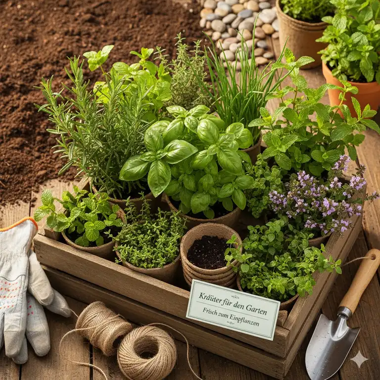 Kräuterpflanzen für Garten kaufen: 7 Top-Sorten 2025