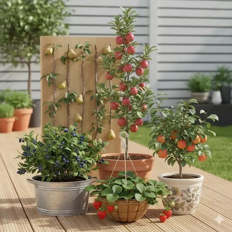 7 Beste Obstpflanzen für kleinen Garten 2025