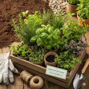 Große Basilikum Töpfe: Kräuterpflanzen für Garten kaufen und in der Küche verwenden