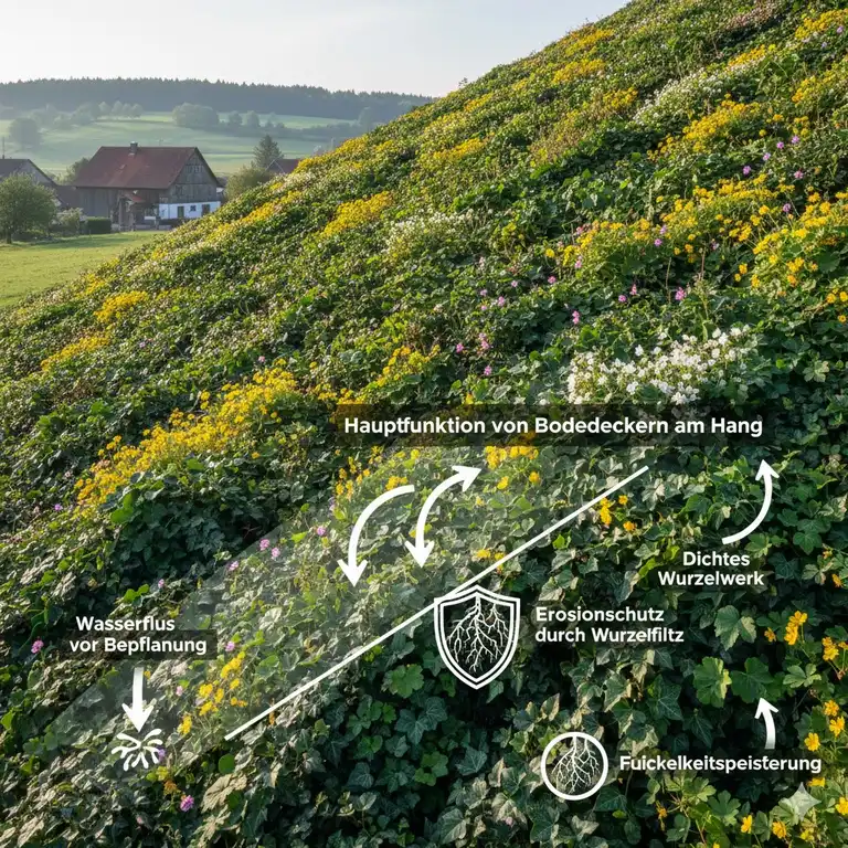 Bodendecker pflanzen für Hanglage: 7 Wunder-Pflanzen für Ihren Steilhang