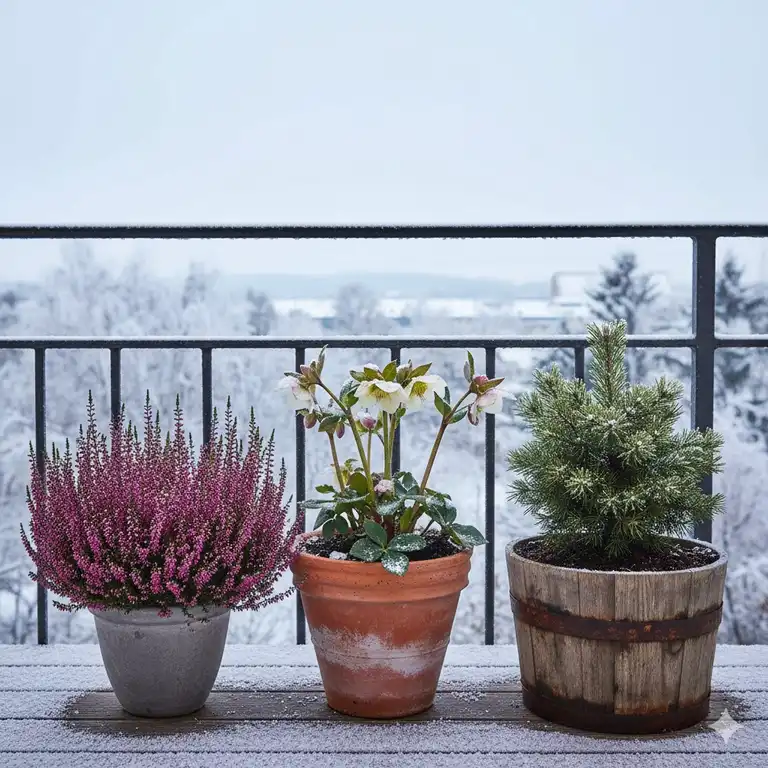 Winterharte Balkonpflanzen für Minusgrade: 7 Robuste Pflanzen 2025