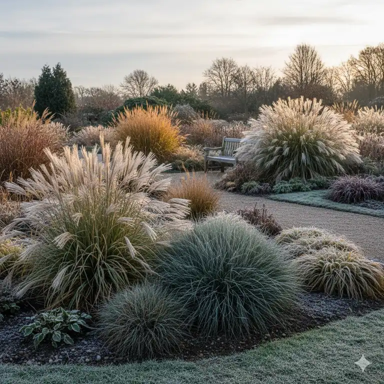 Winterharte Gräser für Gartenanlagen: Die 7 besten robusten Picks 2025