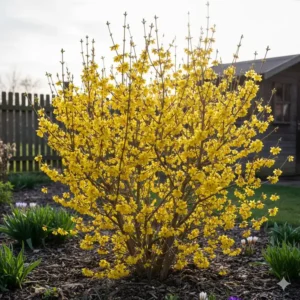 Ein Zierstrauch wie die Kornelkirsche, ideal als pflegeleichte winterharte gartenpflanzen.