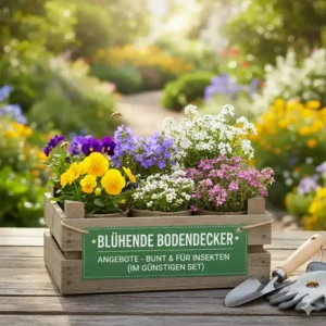 Blühende Bodendecker Angebote: Bunte Blüten für Insekten. Die Sets können Sie bodendecker im set günstig bestellen.