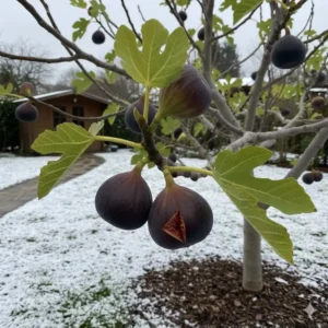 Obst aus dem eigenen Garten: der Feigenbaum (Ficus carica) ist eine essbare exotische winterharte gartenpflanzen.