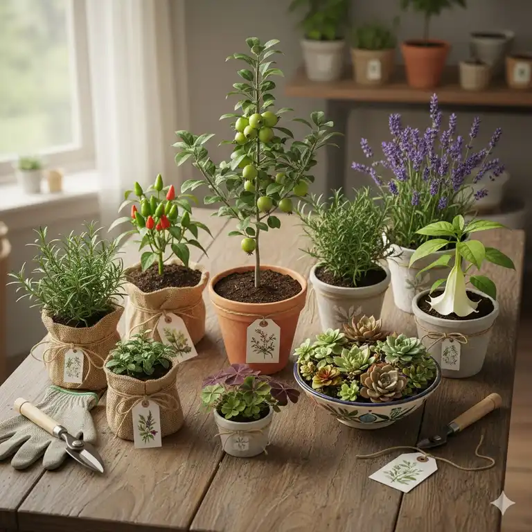 7 besondere Gartenpflanzen für Geschenke, die 2026 begeistern!