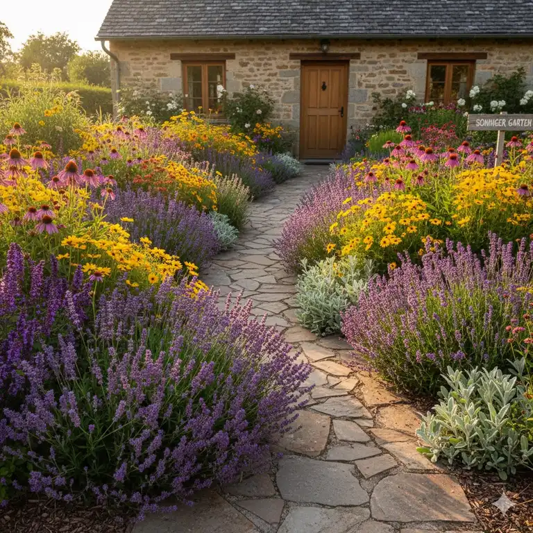 Stauden für sonnigen Vorgarten: 7 geniale Pflanzideen für 2025