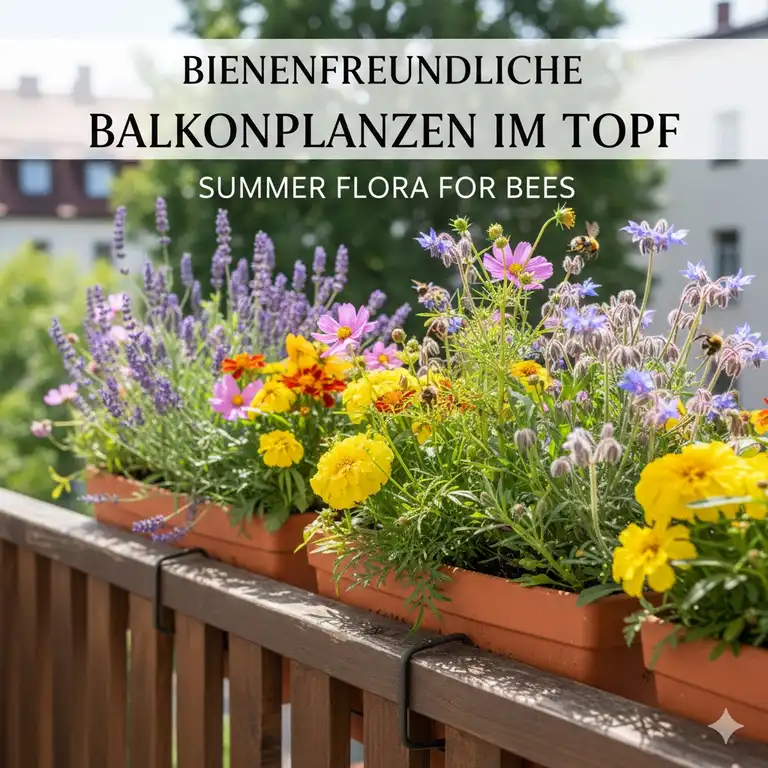 7 Beste Bienenfreundliche Balkonpflanzen Im Topf 2026: Dein Blüten-Guide