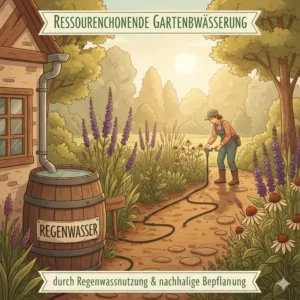 Ressourcen schonen durch Regenwassernutzung und gezielt nachhaltige gartenpflanzen kaufen amazon.