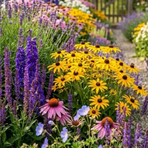 Sonnenanbeter im Garten: Blühende gartenpflanzen mit langer blütezeit an einem sonnigen Standort.