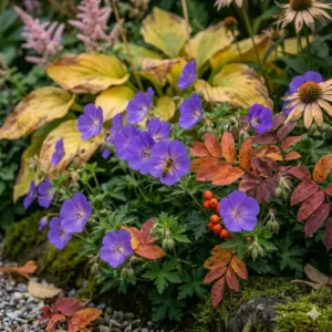 Spätblühende Stauden und blühende gartenpflanzen mit langer blütezeit bis in den späten Herbst.