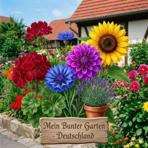 Nahaufnahme einer roten Hibiskusblüte als Beispiel für blühende pflanzen mit intensiven farben.