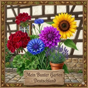 Ein leuchtendes Lavendelfeld zeigt blühende pflanzen mit intensiven farben unter blauem Himmel.